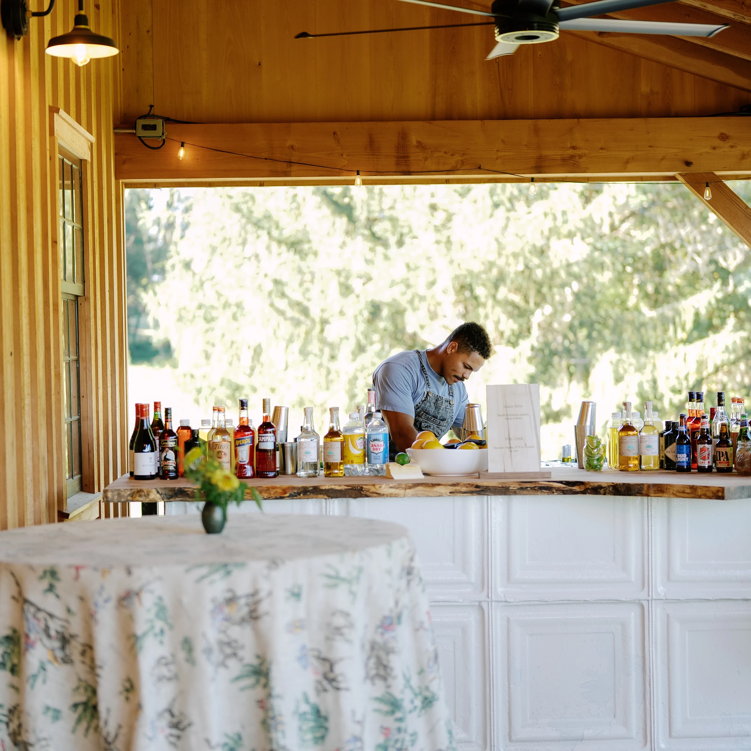 Barn deck