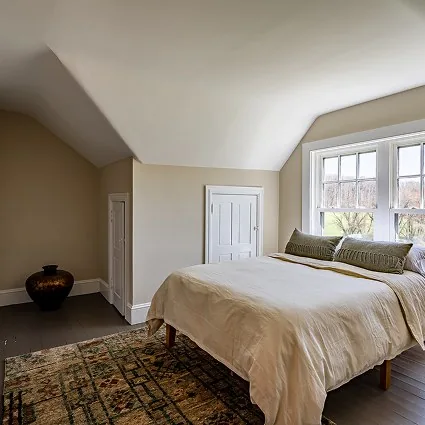 Attic bedroom suite