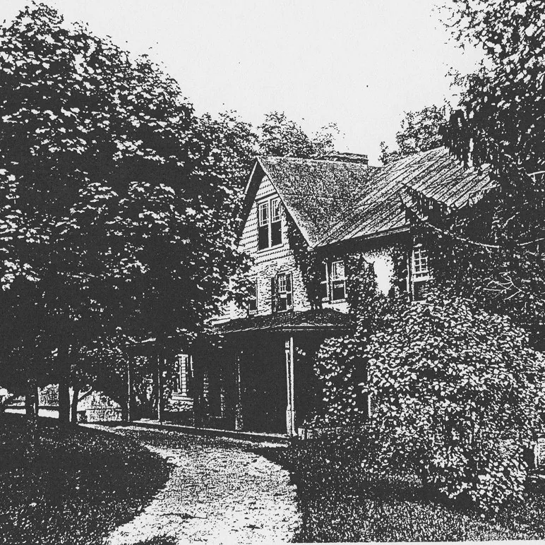 Historic photograph of Buck Run Farm, circa late 19th century